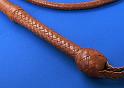 8ft Saddle Tan 12 plait Indiana Jones Bullwhip 1B